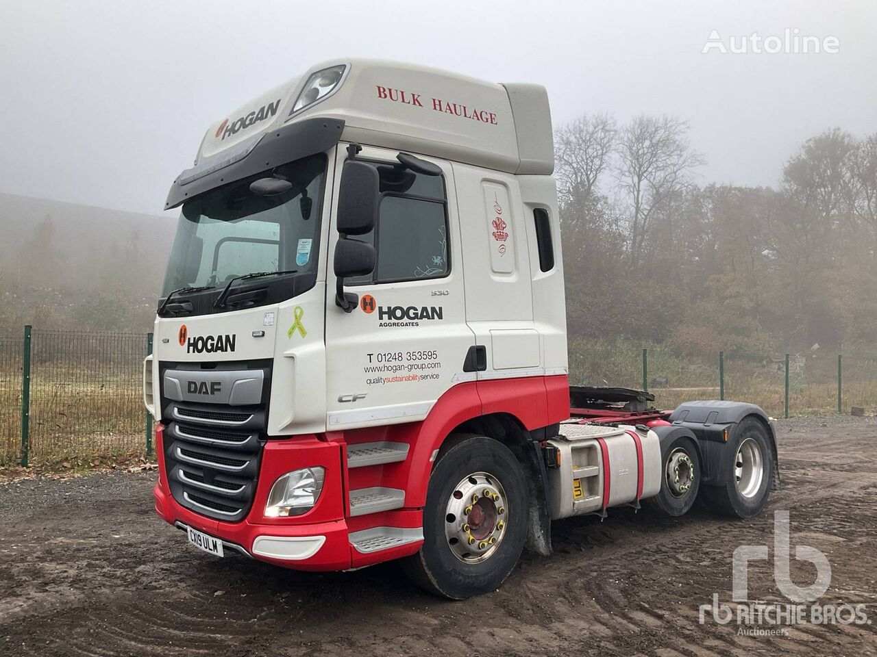 DAF CF530 FTP 6x2 truck tractor