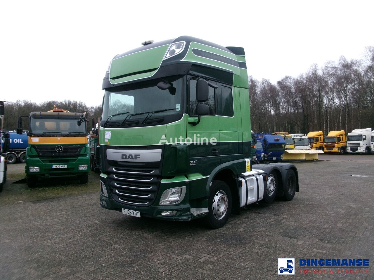 тягач DAF D.A.F. XF 106 6x2 RHD Euro 6 + Hydraulics