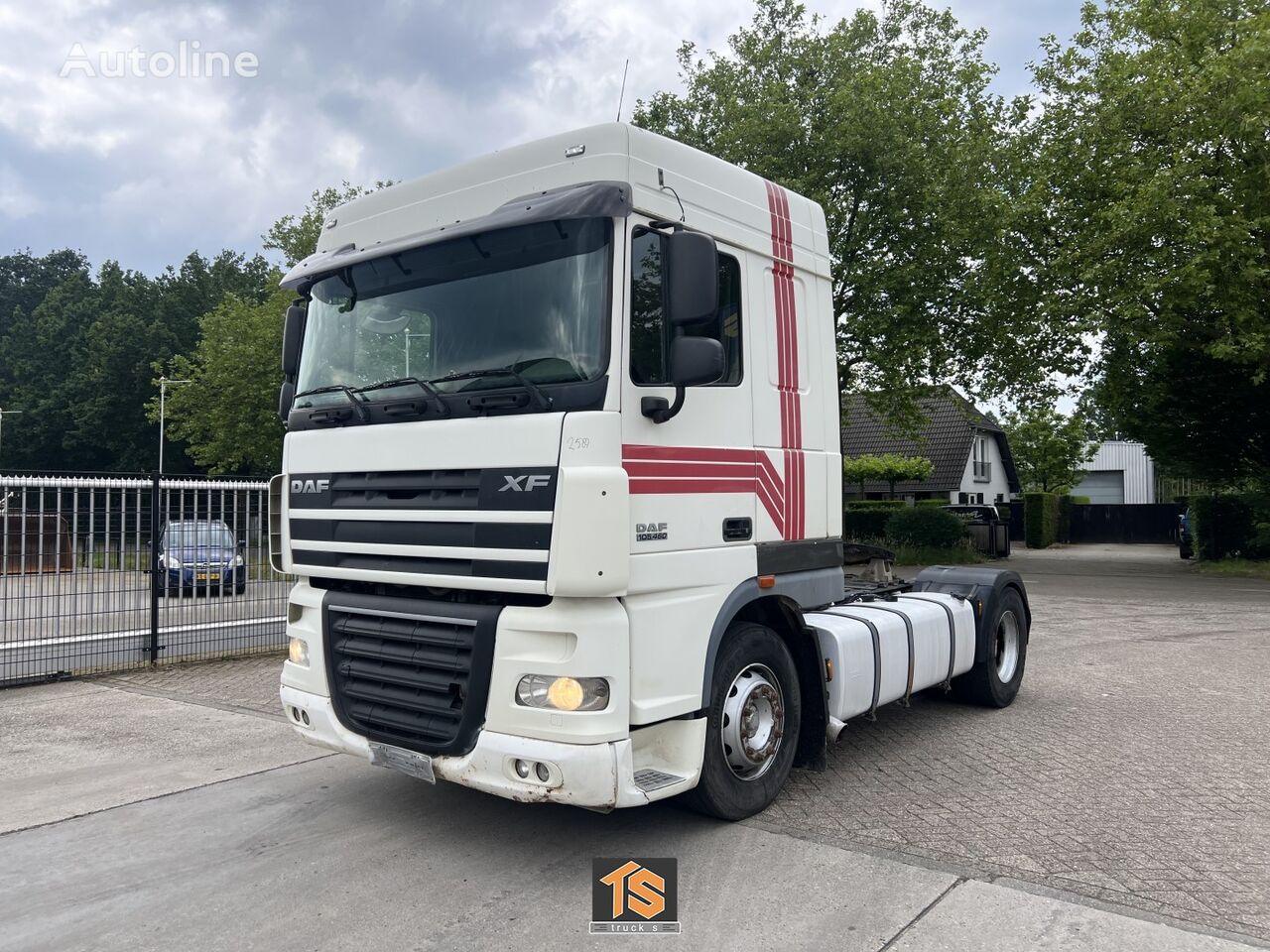 тягач DAF FT XF 105.460 RETARDER - HYDRAULIC - BELGIUM TRUCK