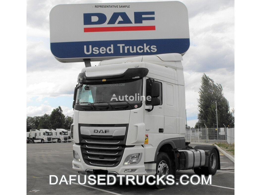 cap tractor DAF FT XF480