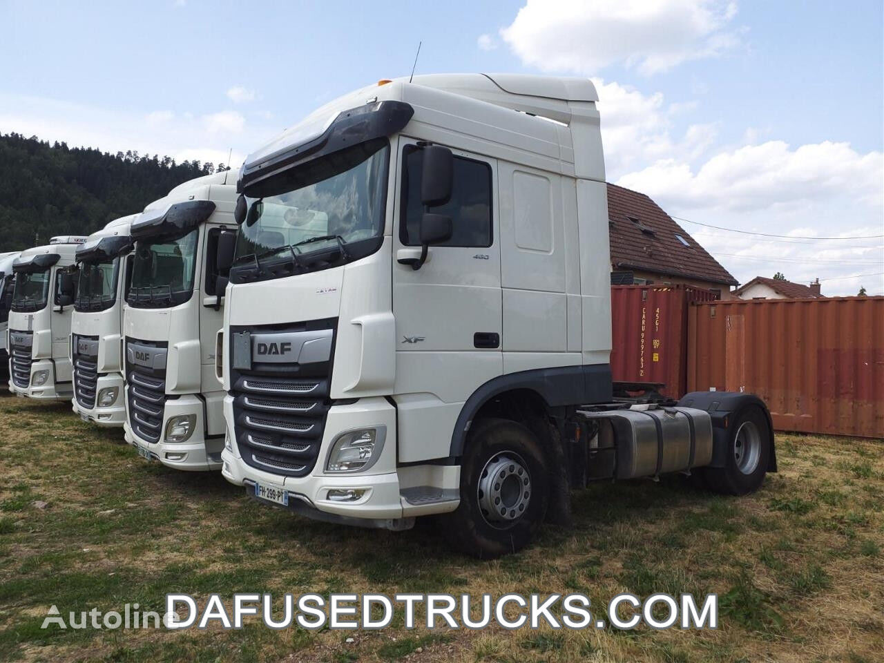 DAF FT XF480 nyergesvontató