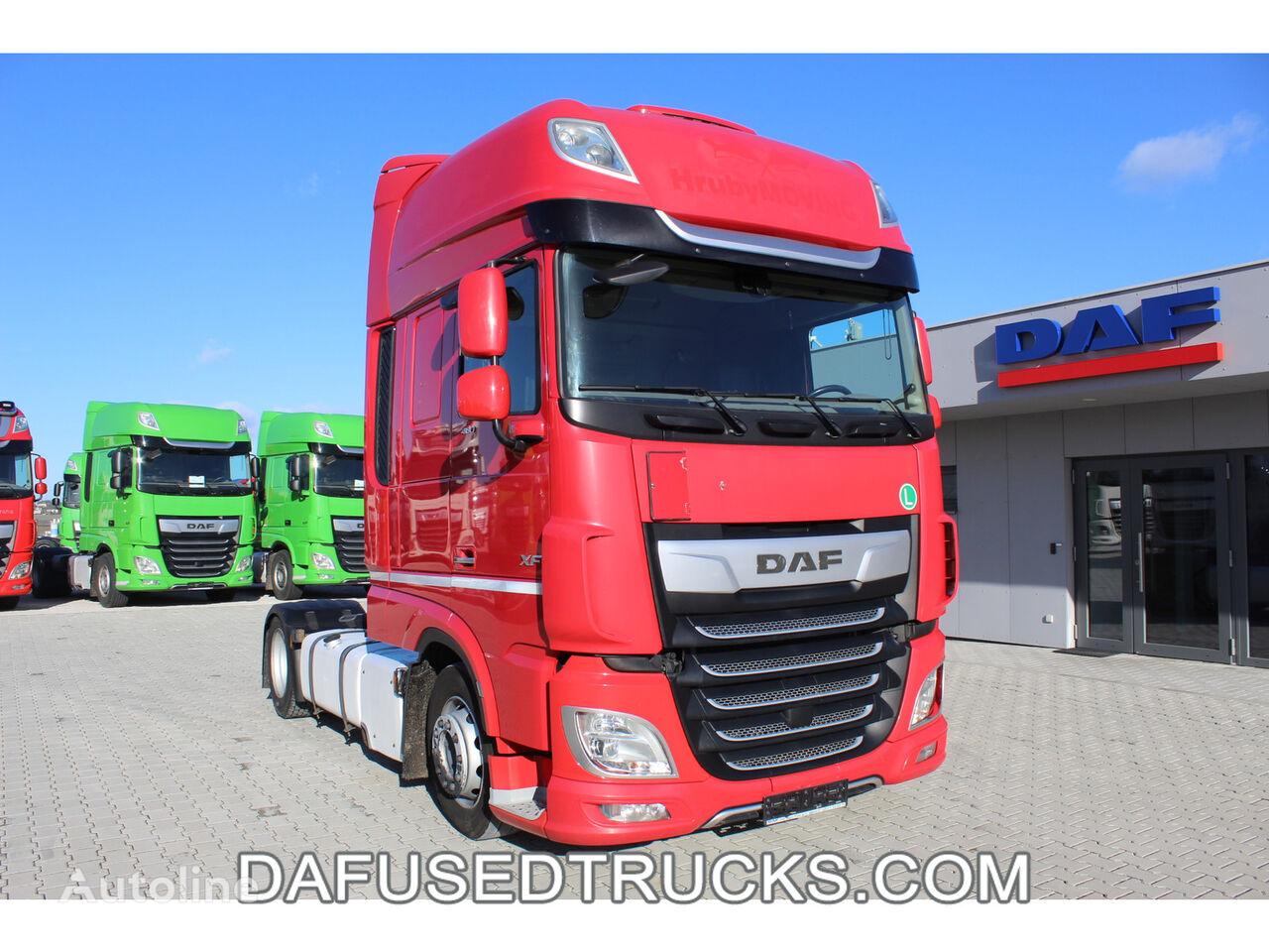 DAF FT XF480 LOWDECK truck tractor