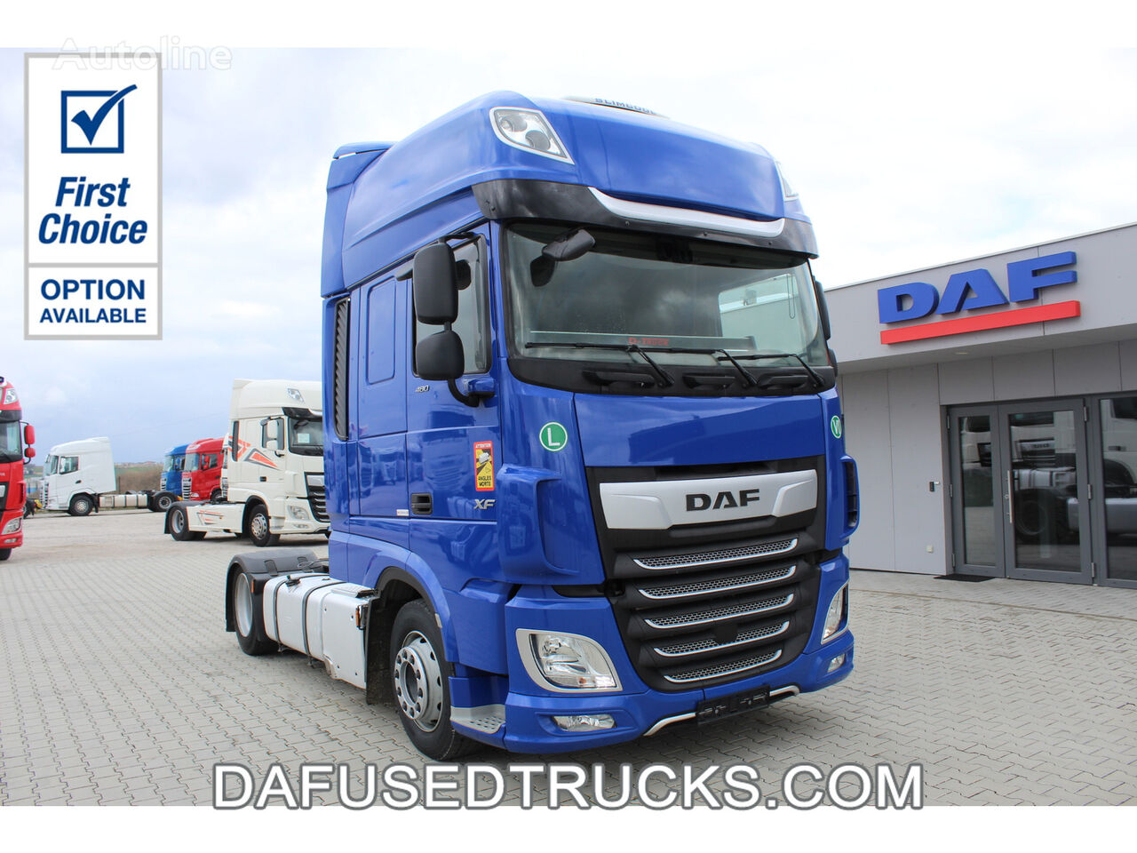 тягач DAF FT XF480 LOWDECK