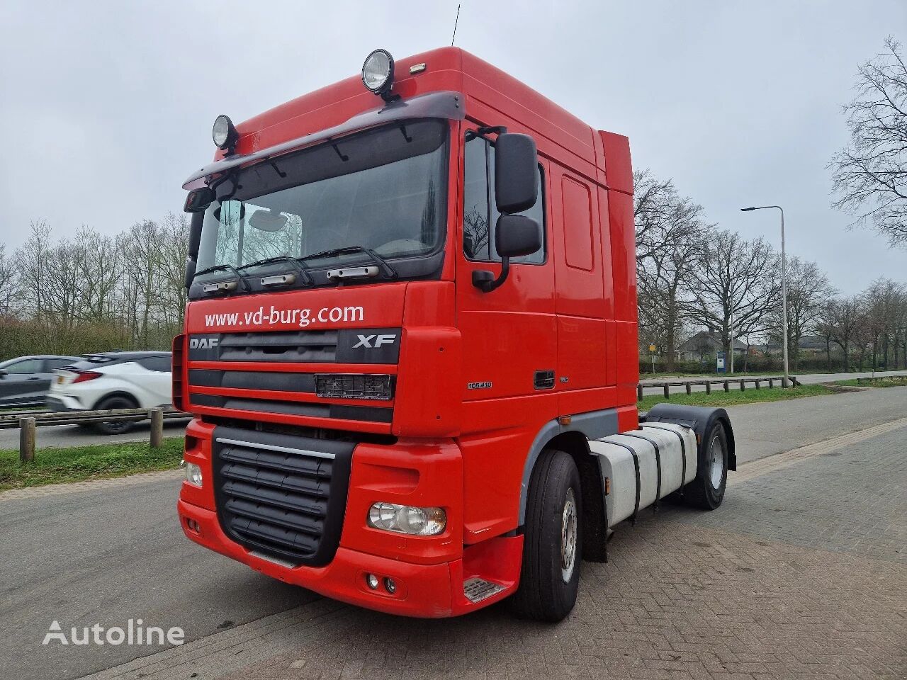 DAF XF 105.410 Handgeschakeld Retarder Orgineel 575000 Kilometer! truck tractor