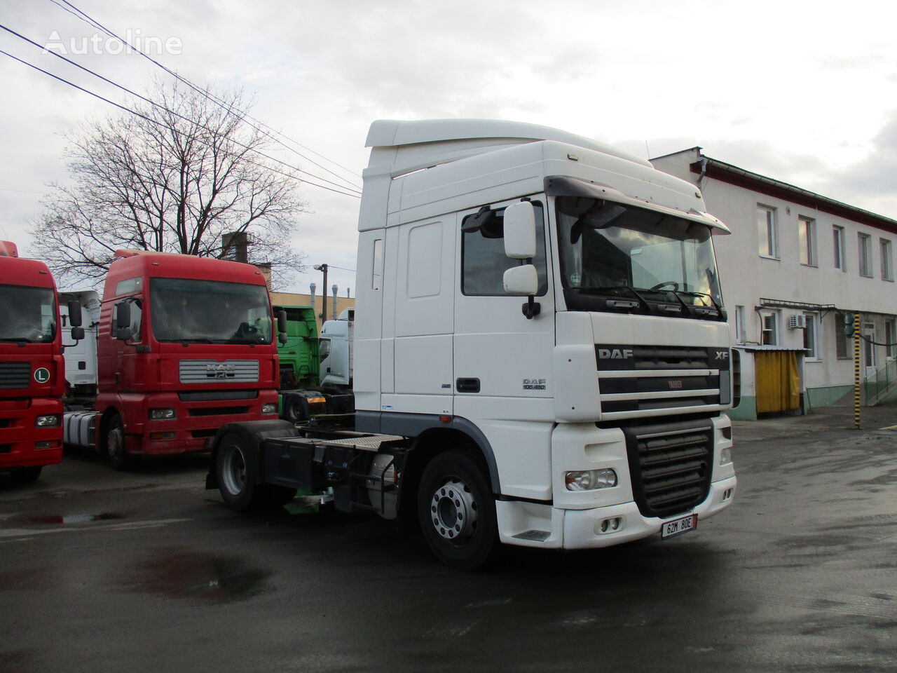 DAF XF 105 410...euro5...Blat/Luft...manual ZF16 Sattelzugmaschine