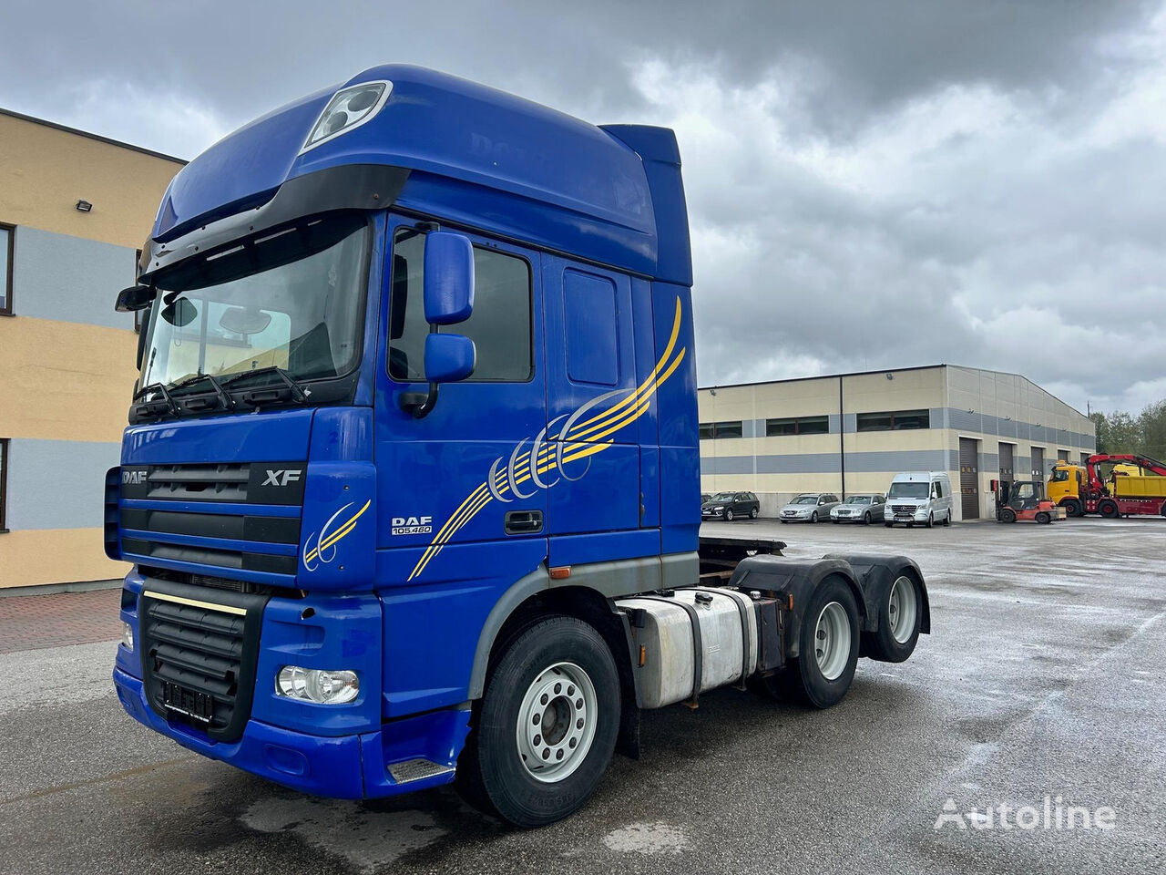 السيارات القاطرة DAF XF 105.460 6X2 EURO5 + HYDRAULICS