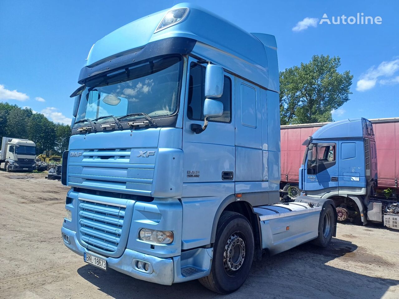 тягач DAF XF 105 460 MANUAL