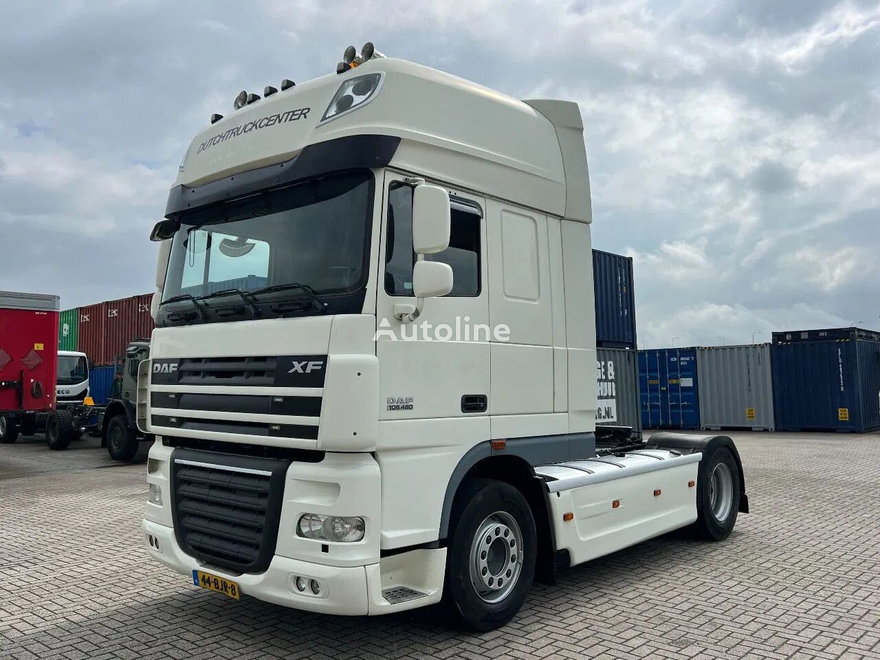 vilkikas DAF XF 105.460 Manual, Retarder, 2 tanks, NEW TUV