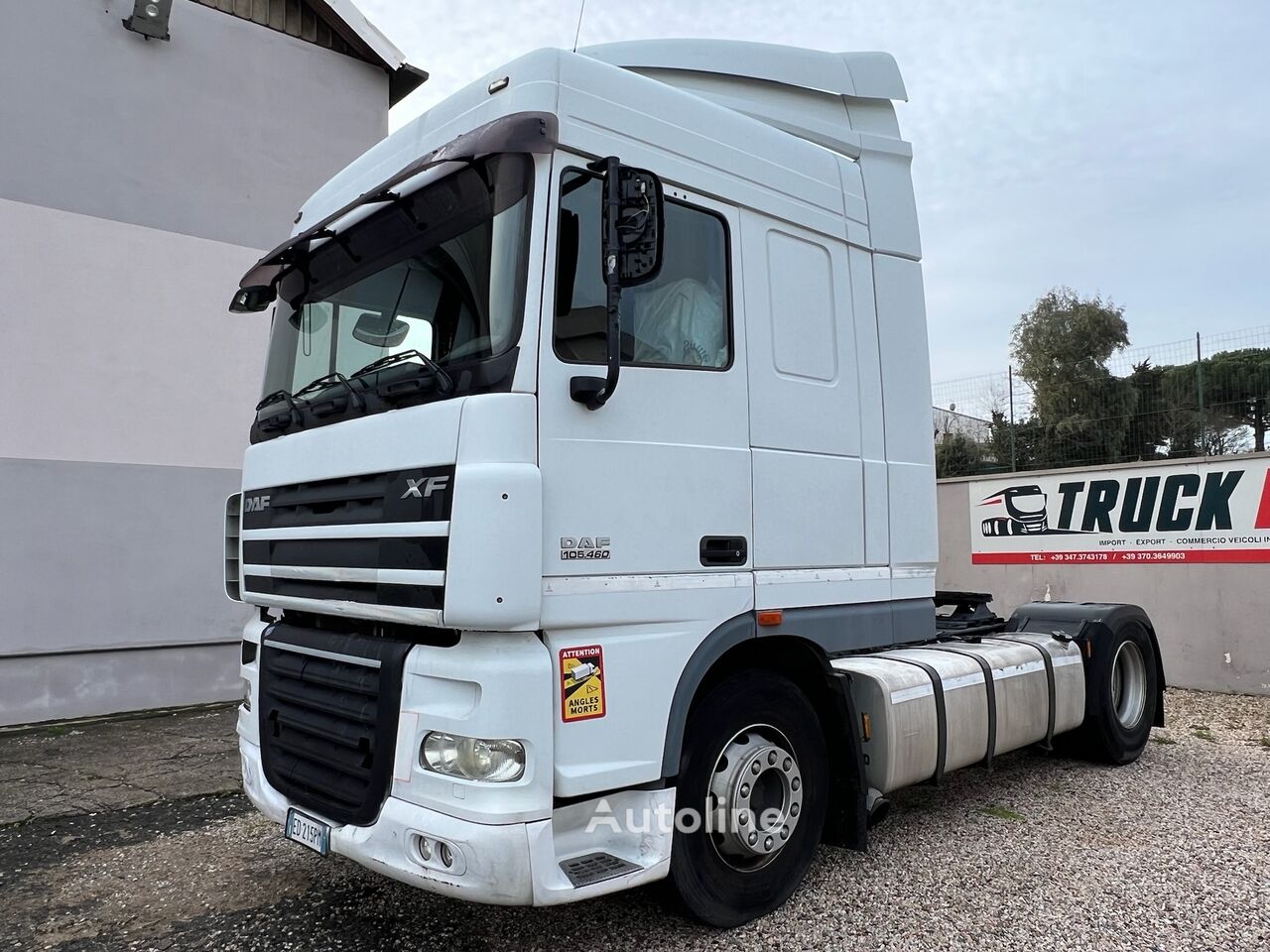 тягач DAF XF 105-460 anno 2010, manuale