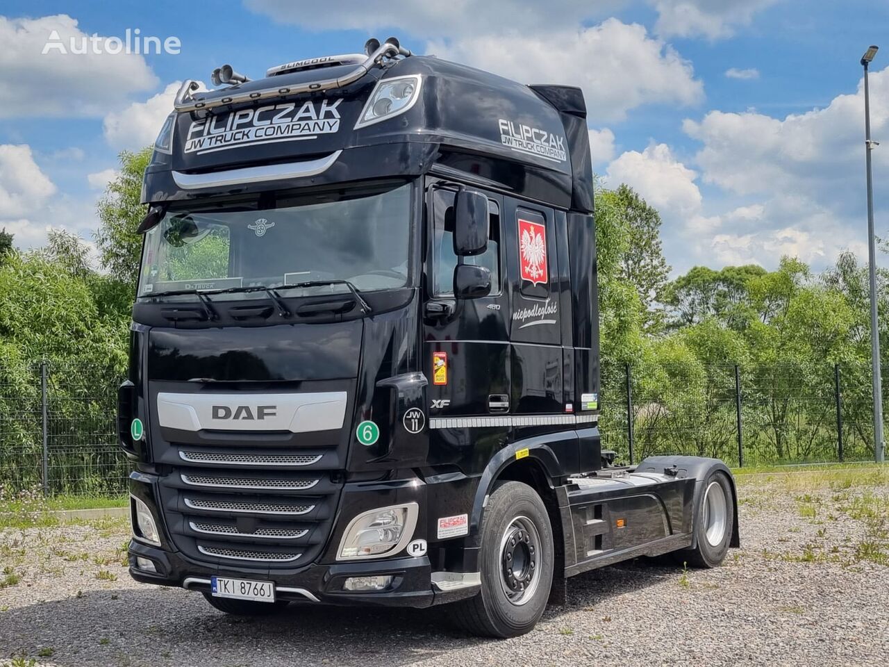 DAF XF 106 truck tractor for sale Poland Górno, UJ40577