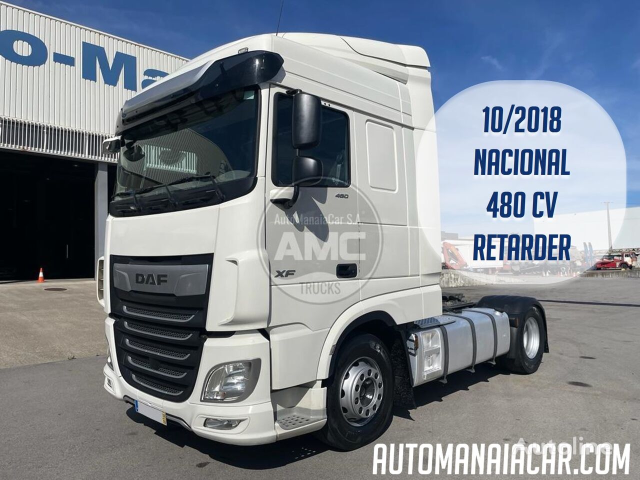 sadulveok DAF XF 106.480 EURO6 4X2 RETARDER NACIONAL 10/2018