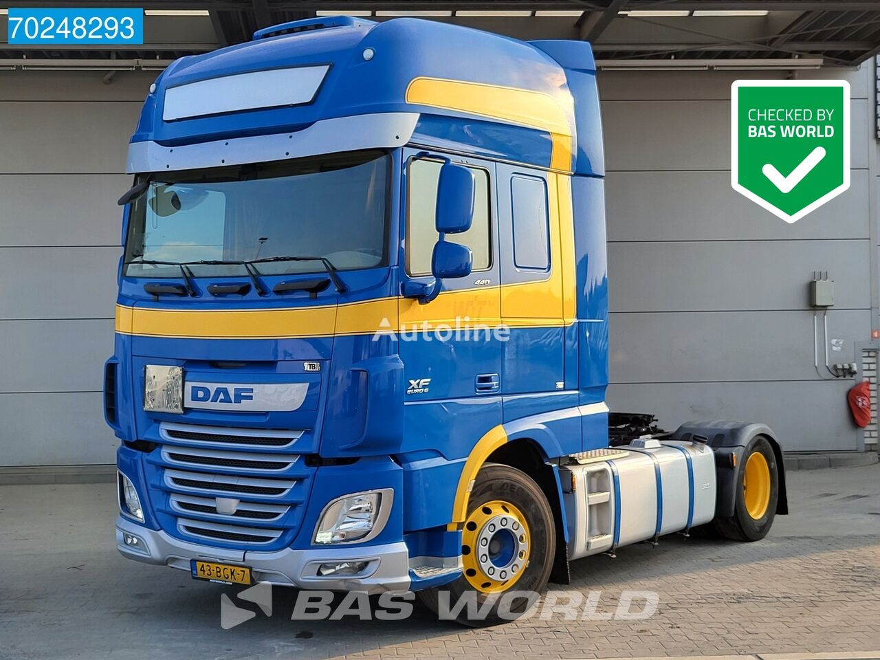 camião tractor DAF XF 440 4X2 ADR NL-Truck SSC Standklima Retarder 2x Tanks