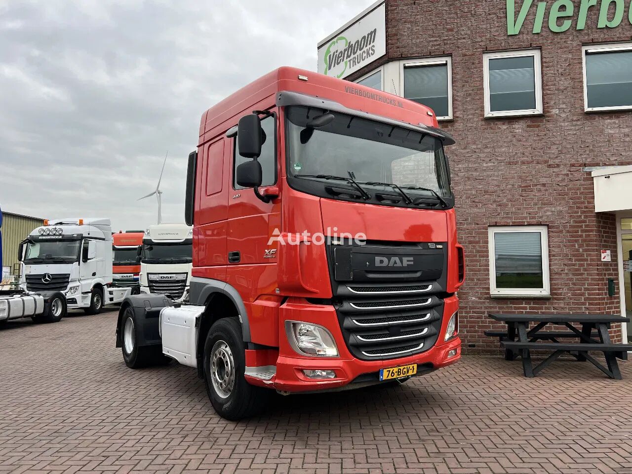 vilkikas DAF XF 440 4X2 HYDRAULICS EURO6 HOLLAND TRUCK TOPCONITION!!!