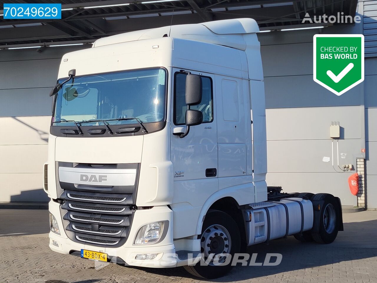 DAF XF 440 4X2 NL-Truck 2xTanks SC truck tractor