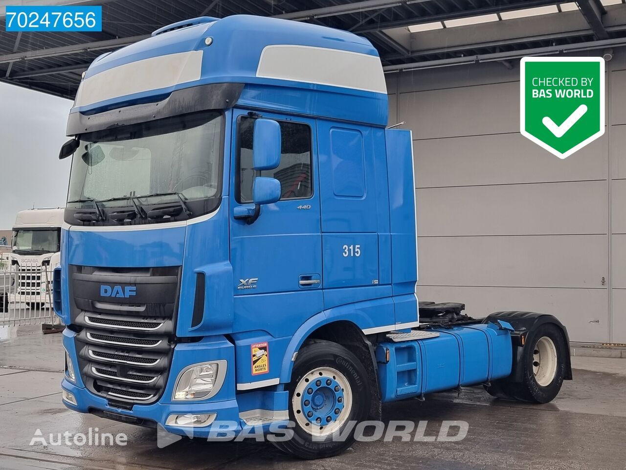 vilkikas DAF XF 440 4X2 SSC ACC Standklima