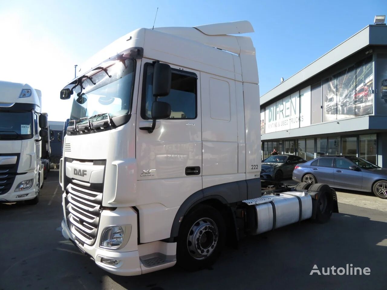 cap tractor DAF XF 440 FT SPACE CAB LOW DECK