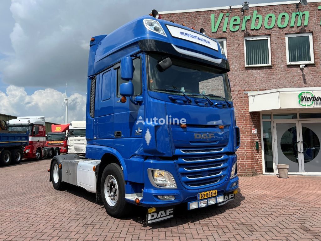 DAF XF 440 SUPER SPACECAB 2 TANKS TOPCONDTION HOLLAND TRUCK EURO6!!! tractora