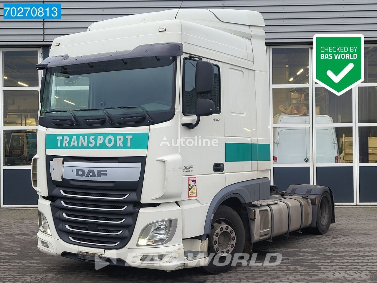 DAF XF 440 XF 4X2 SC Mega Euro 6 cabeza tractora