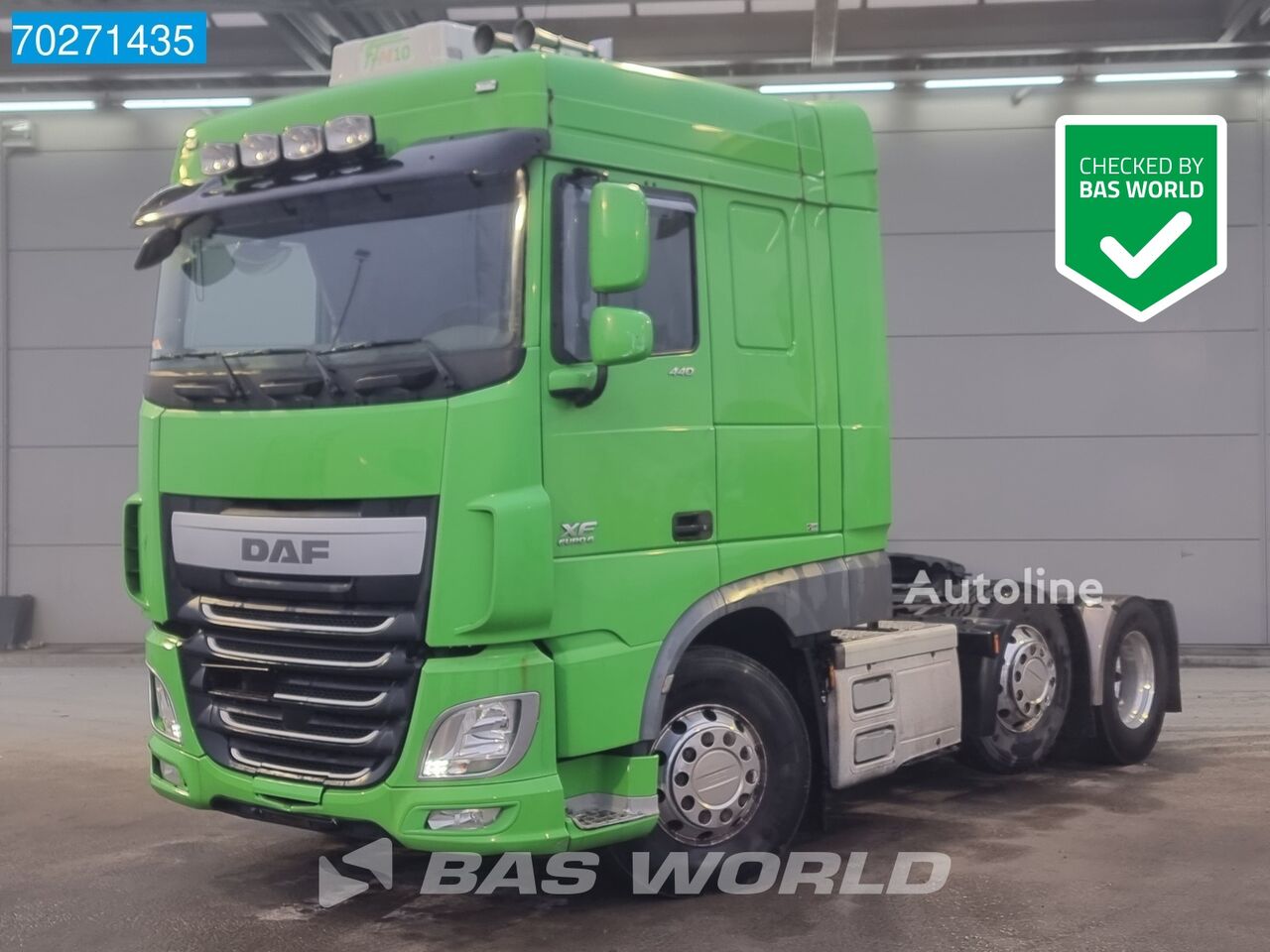 camião tractor DAF XF 440 XF 6X2 SC PTO Lift+Lenkachse