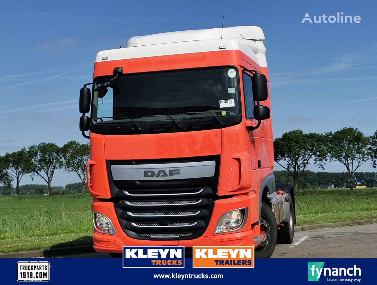 DAF XF 440 spacecab manual nyergesvontató