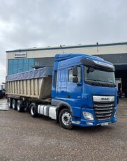 DAF XF 450 truck tractor + tipper semi-trailer