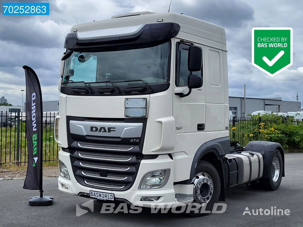 DAF XF 450 4X2 ADR Retarder PTO StandKlima Alcoa's ACC LED Navi truck tractor