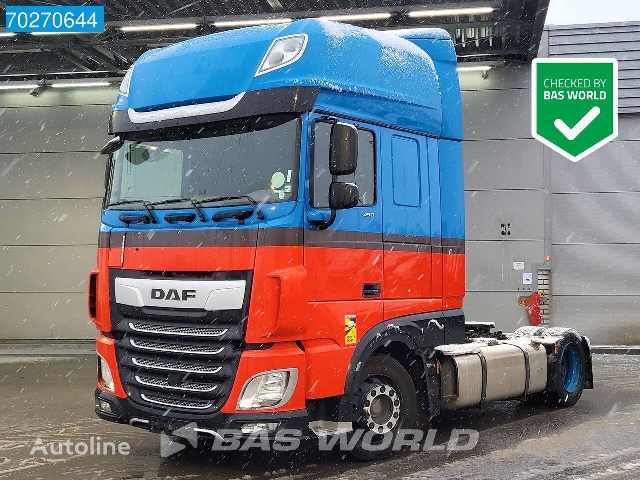 тягач DAF XF 450 4X2 Mega SSC 2x Tanks