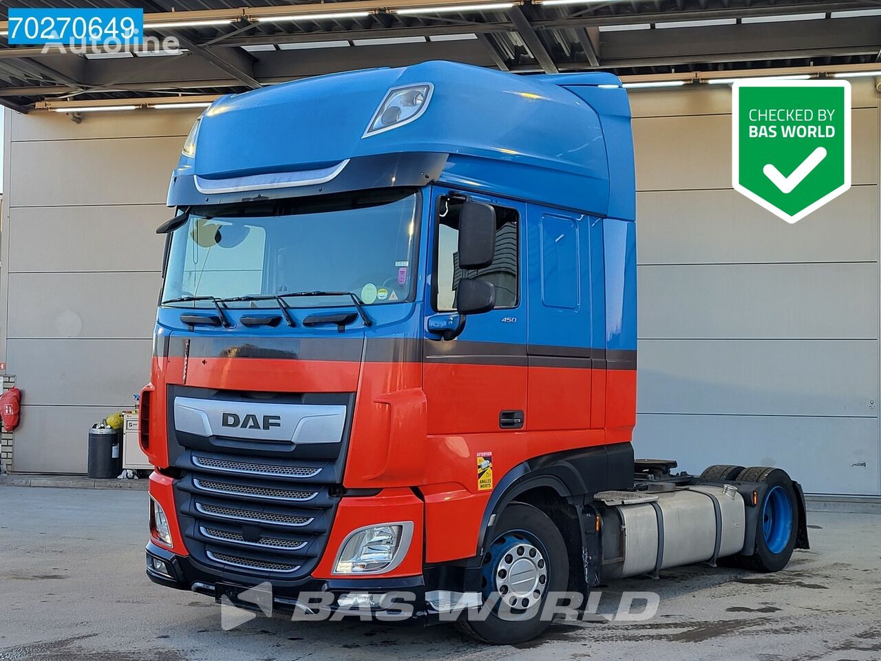 camião tractor DAF XF 450 4X2 Mega SSC 2x Tanks