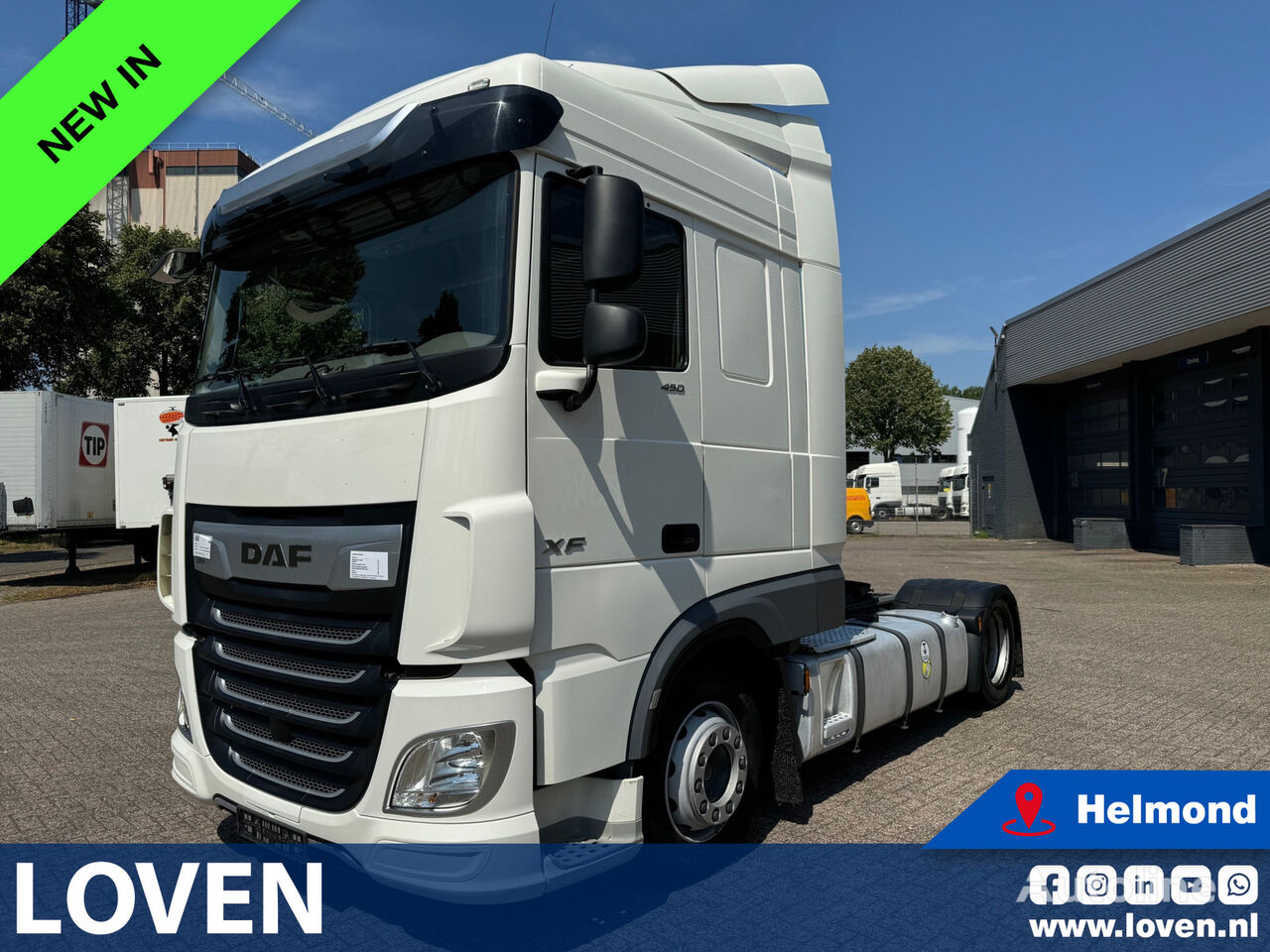 тягач DAF XF 450 FT ACC/MX JOST HEFSCHOTEL