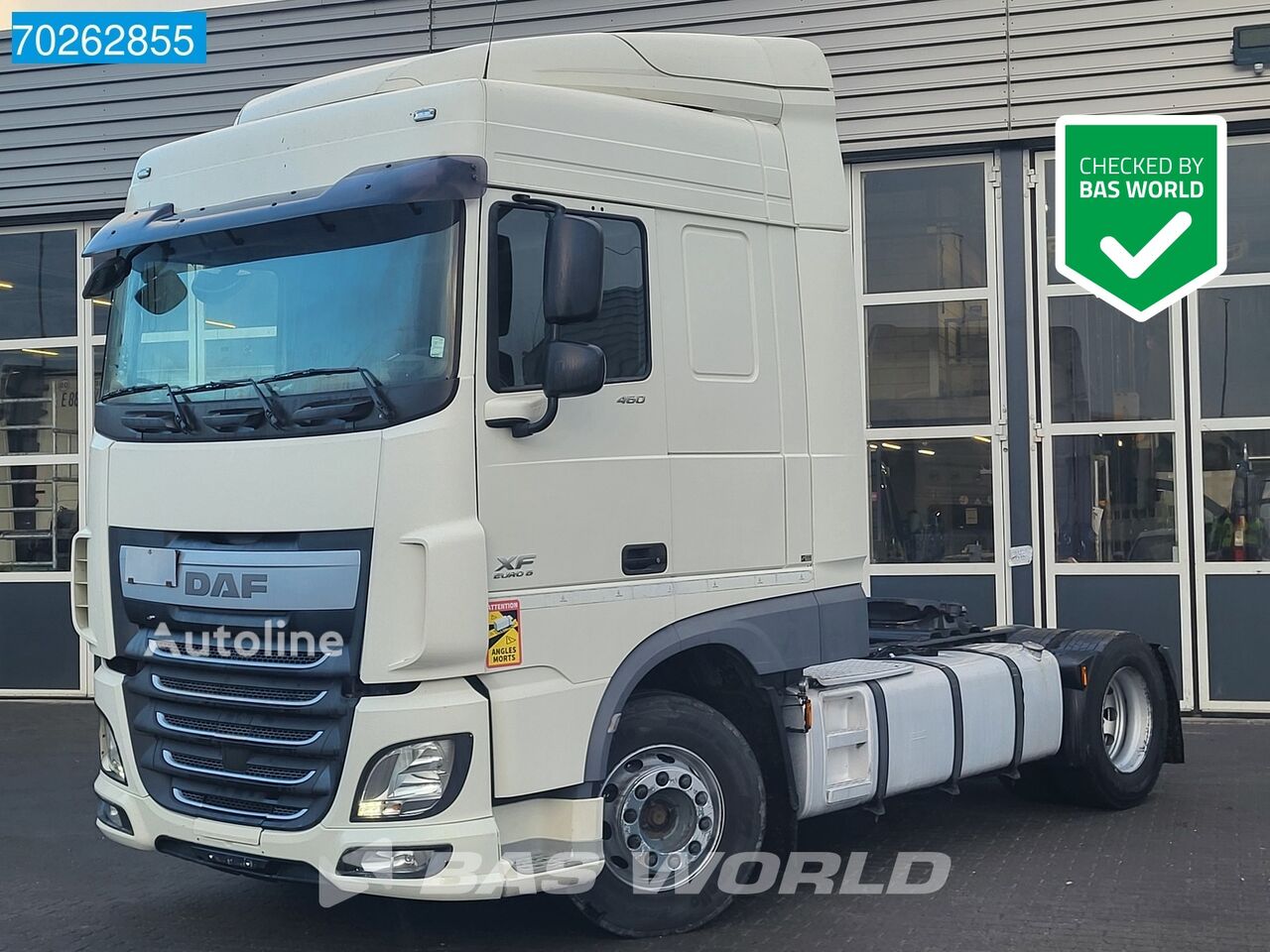 sadulveok DAF XF 460 4X2 Retarder SC 2x Tanks