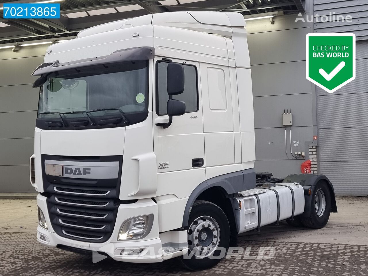 tahač DAF XF 460 4X2 SC ADR Euro 6