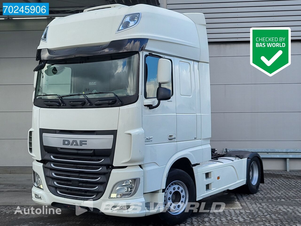 DAF XF 460 4X2 SSC Retarder ACC Standklima LED vetopöytäauto