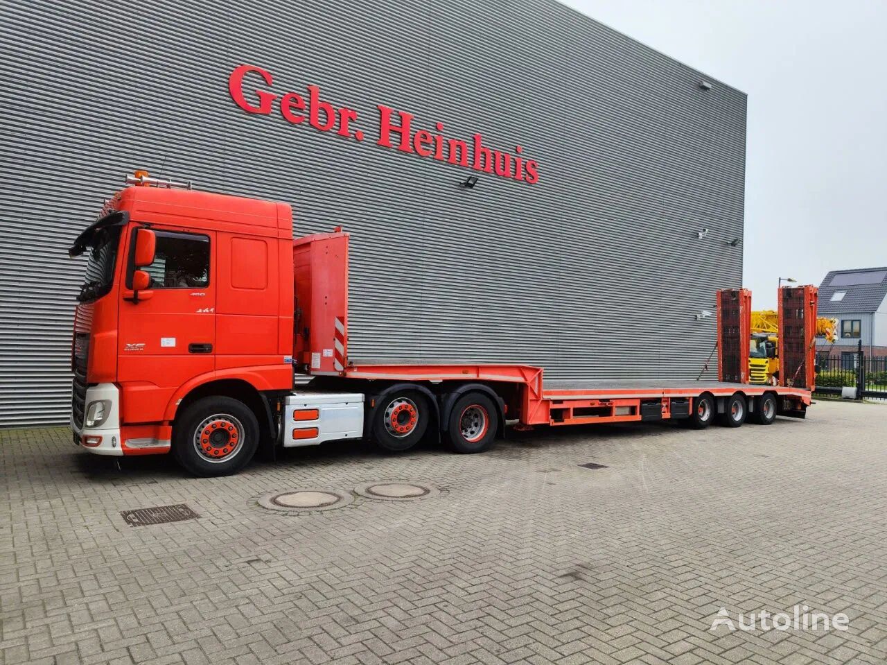 DAF XF 460 6x2 + Meusburger MTS-3 vilcējs