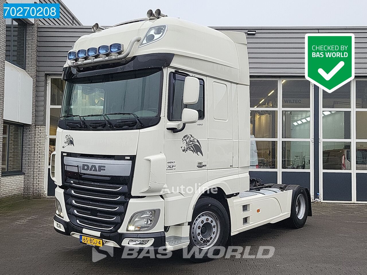 DAF XF 460 800 4X2 NL-Truck SSC Standklima Hydraulik cabeza tractora