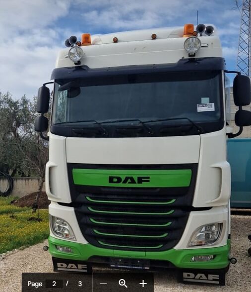 DAF XF 460 FAR truck tractor