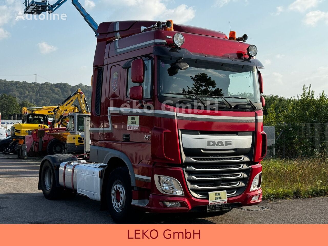 DAF XF 460 FT Dachklima truck tractor