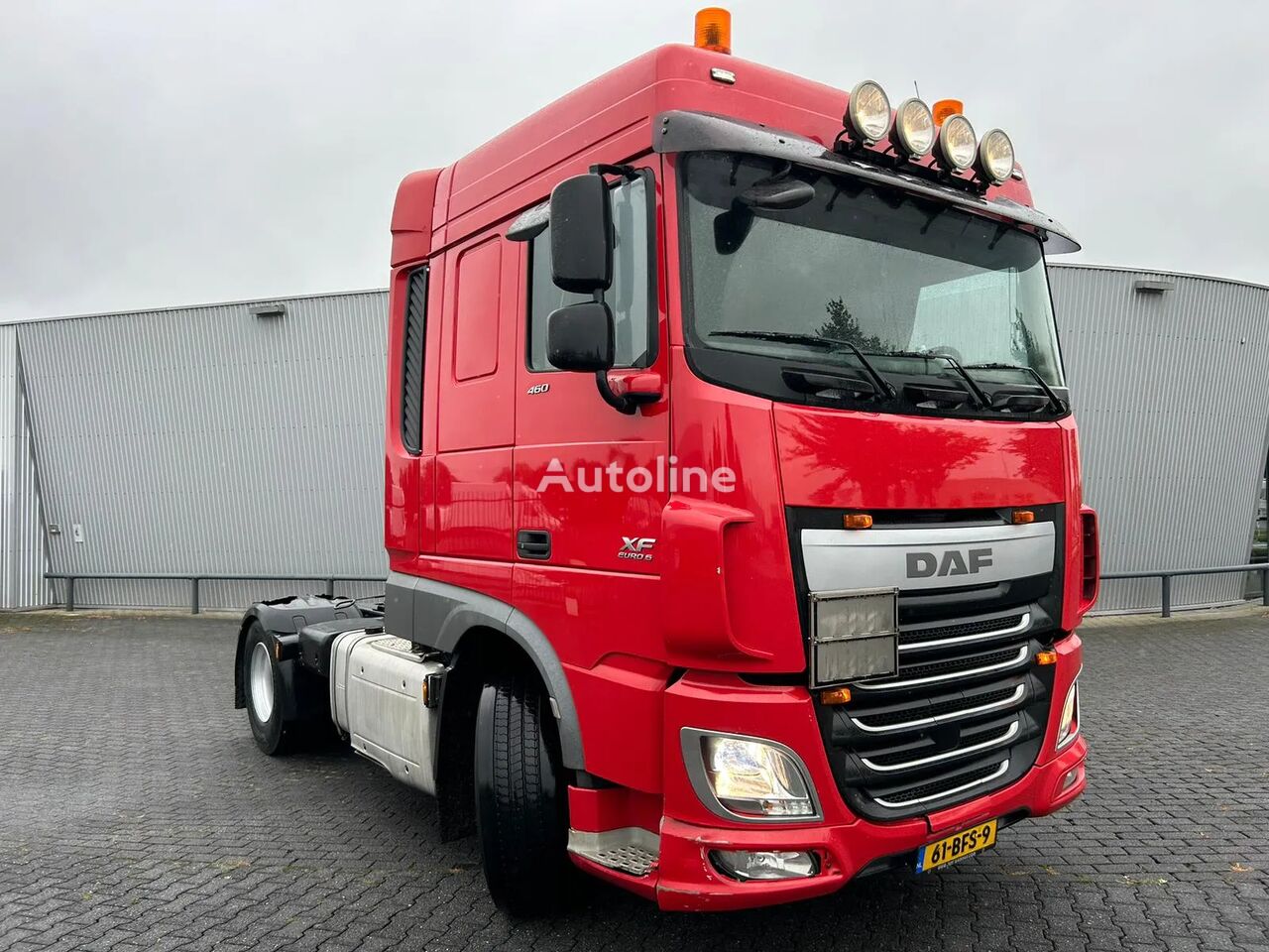 vlačilec DAF XF 460 FT PTO KIPPHYDRAULIEK HOLLAND TRUCK