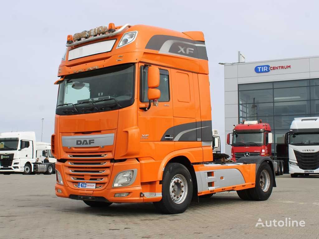 DAF XF 460 FT, RETARDER, INDEPENDENT AIR CONDITIONING, HYDRAULIC truck tractor