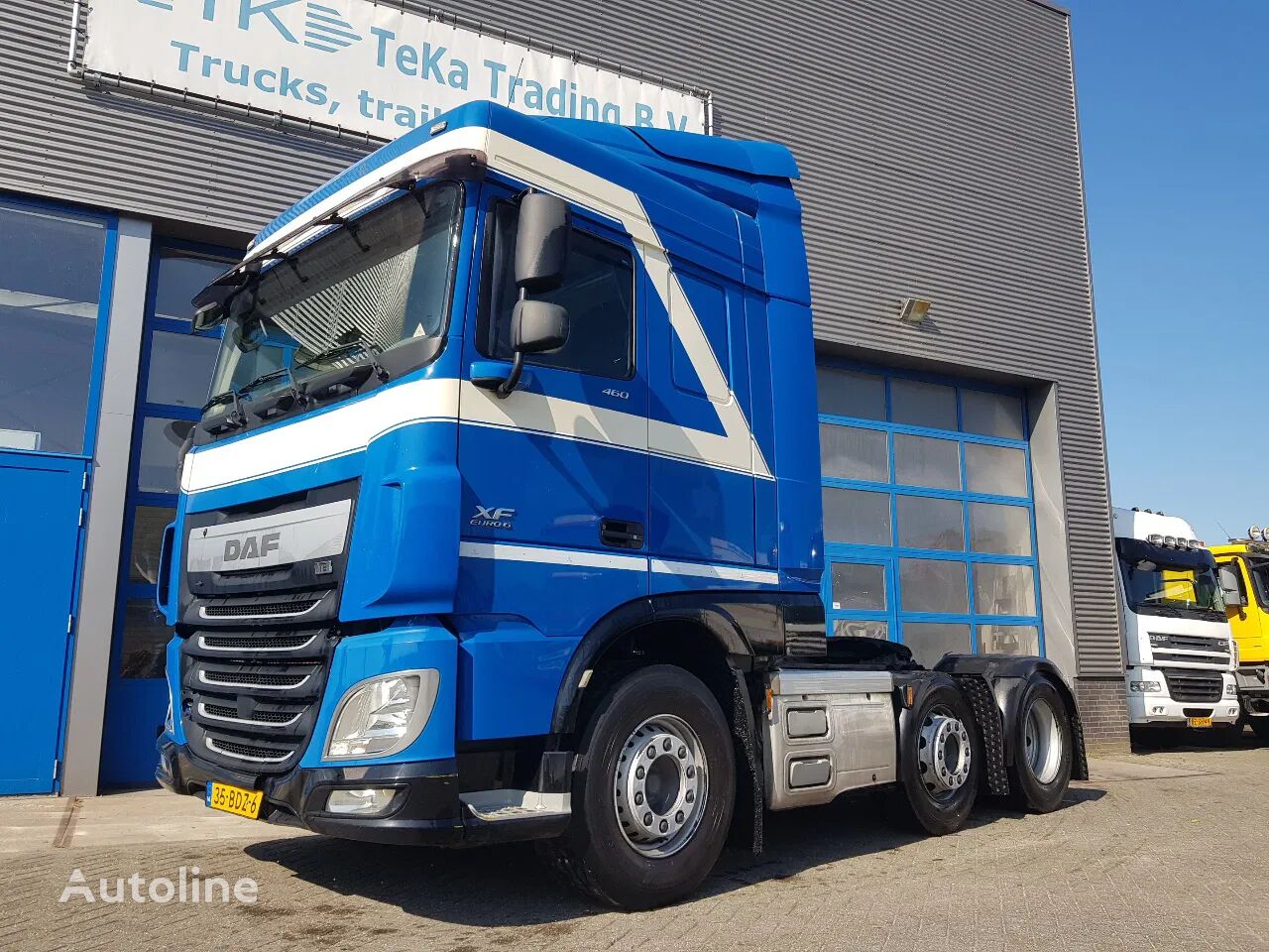 đầu kéo DAF XF 460 FTG 6x2 little engine problem LZV geschikt