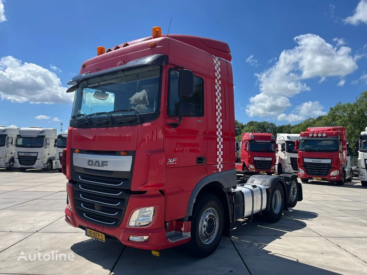 tahač DAF XF 460 FTR EURO 6 MANUAL