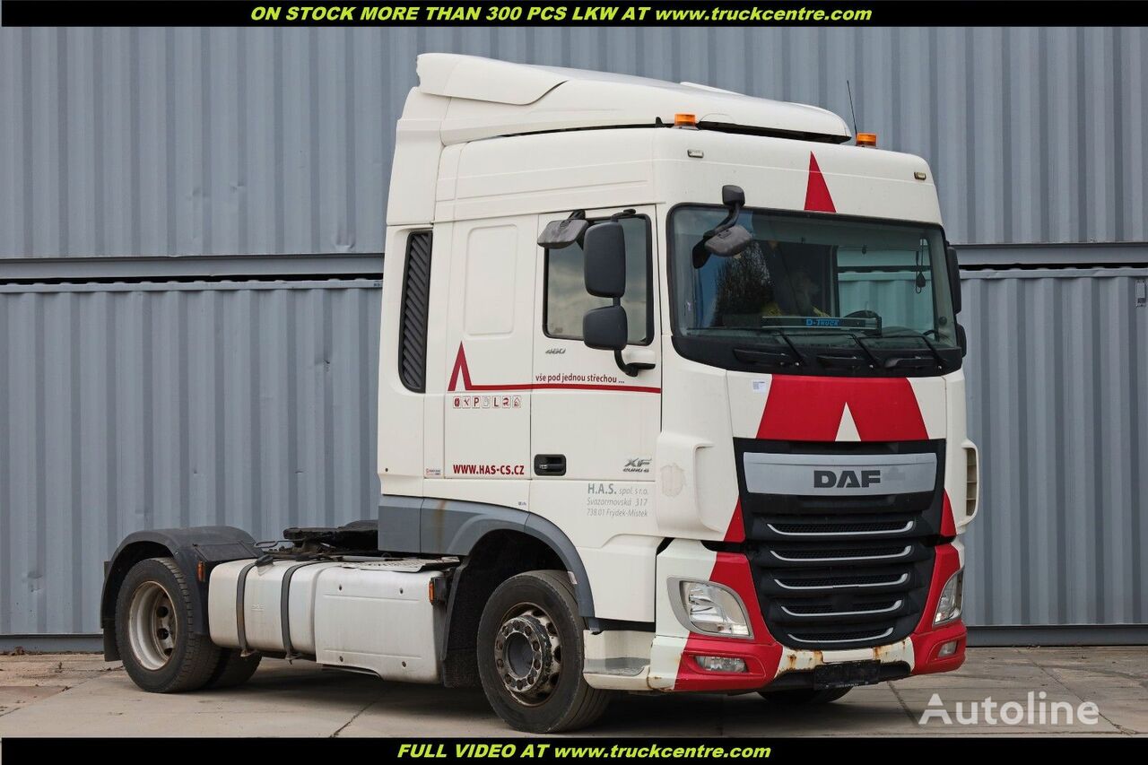 DAF XF 460, LOW DECK, SPACE CAB,TRAILER COUPLING FIX tegljač