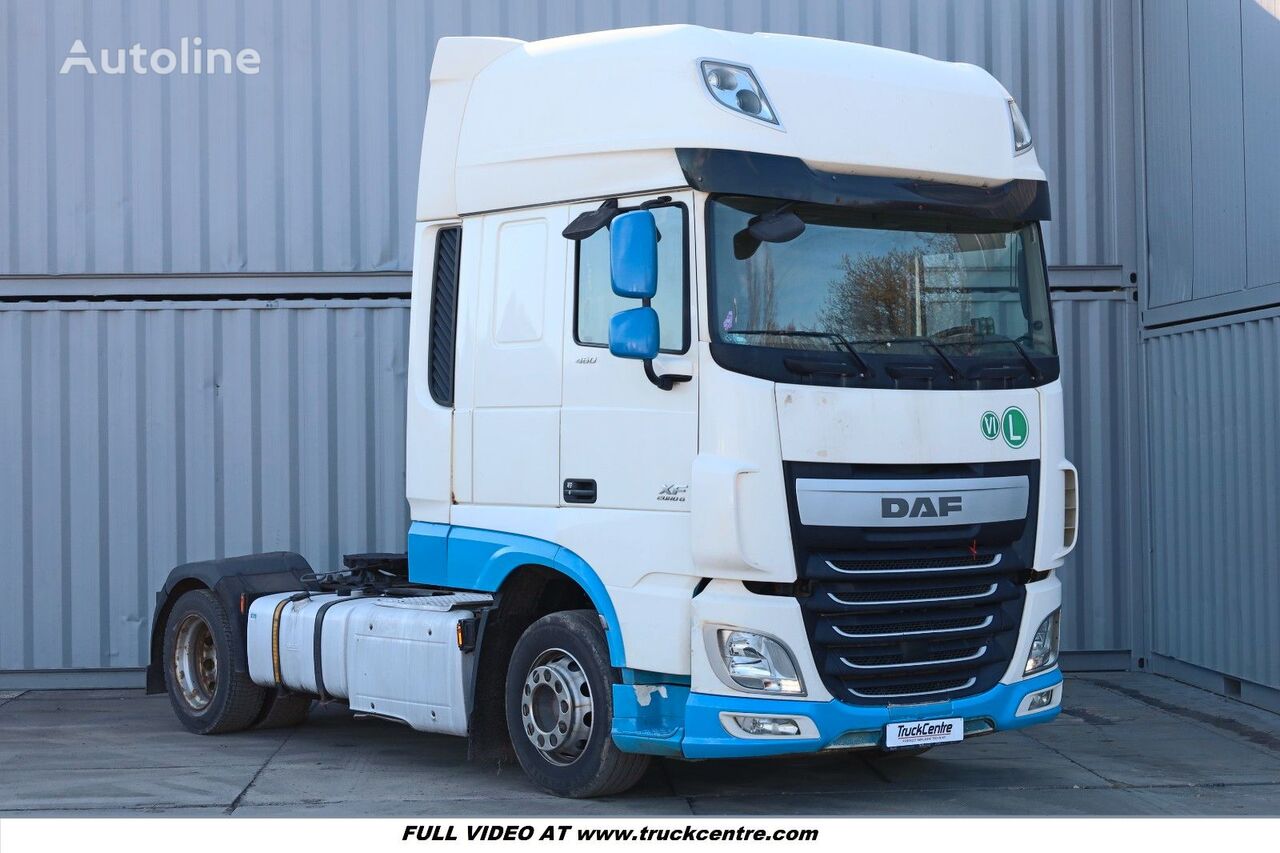 sadulveok DAF XF 460, LOW DECK, SUPER SPACE CAB, EURO 6