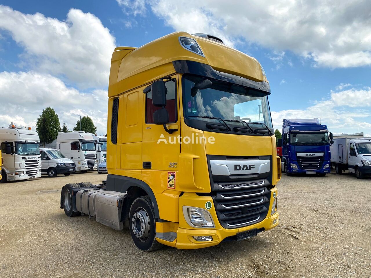 camião tractor DAF XF 460 SSC mega, 2x Tank, Standklima