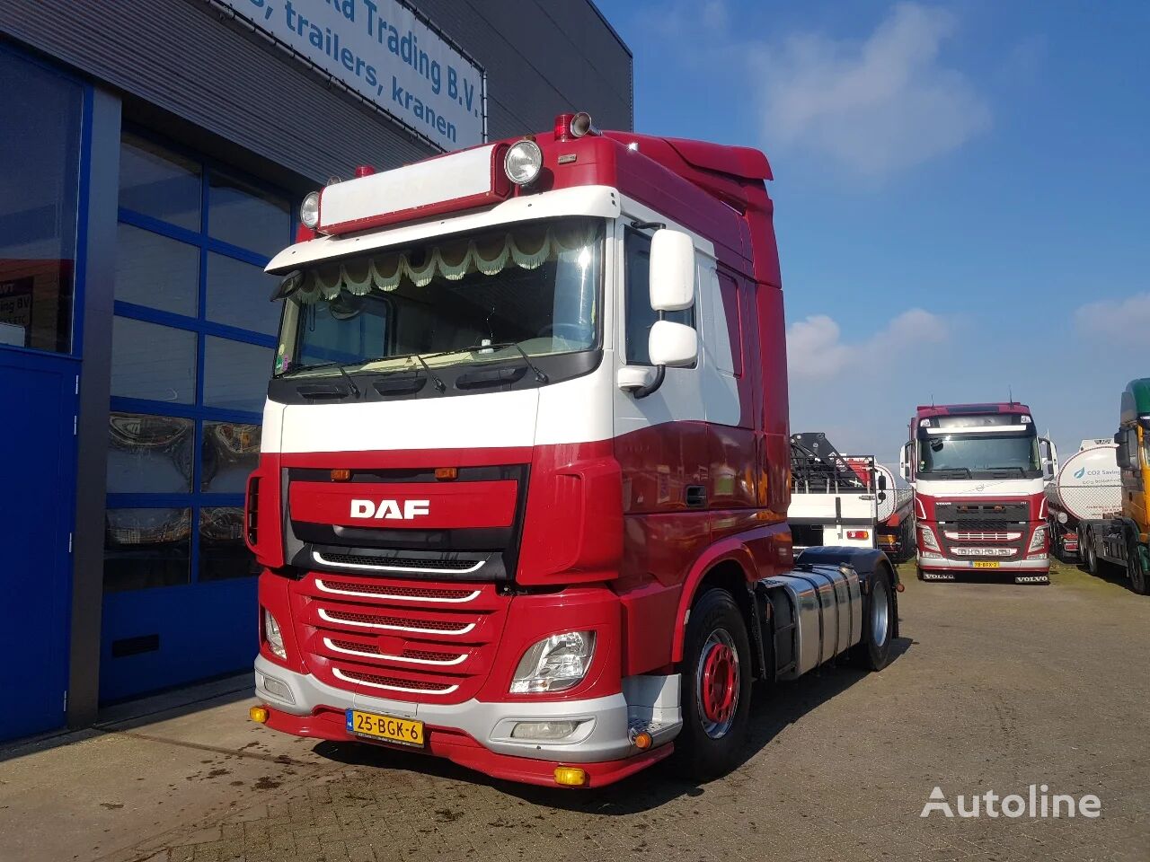 tracteur routier DAF XF 460 Special Interior Double tank TÜV