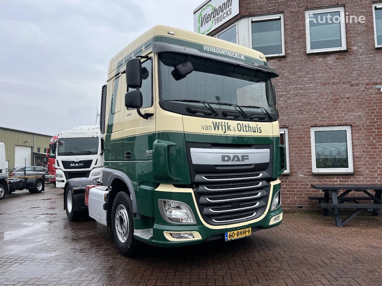 DAF XF 460 XF 460 Compressor + Hydraulics Holland Trucks Top conditi truck tractor