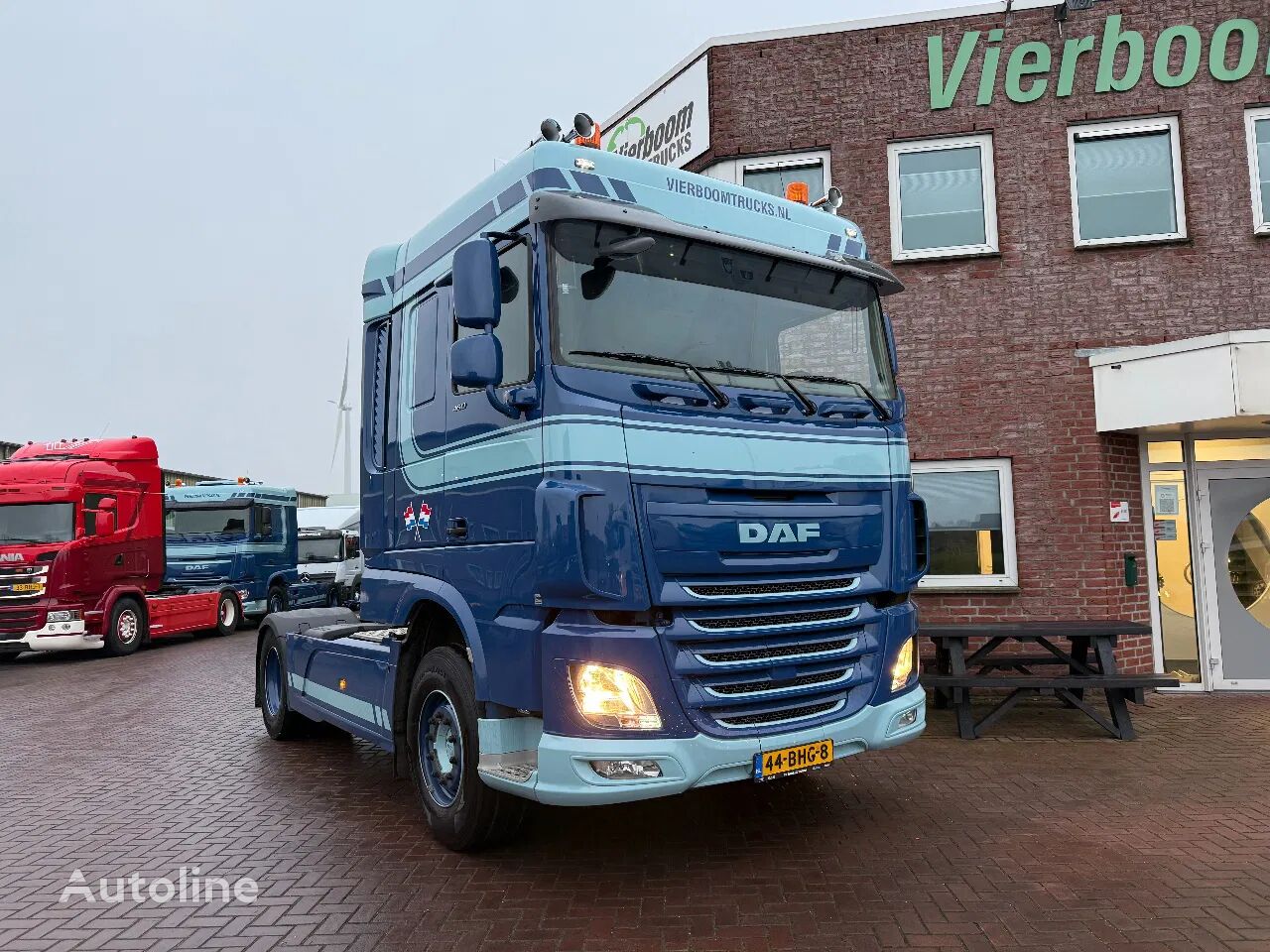 DAF XF 460 XF460 4X2 SPACECAB RETARDER SUPER CONDITION HOLLAND TRUCK cabeza tractora