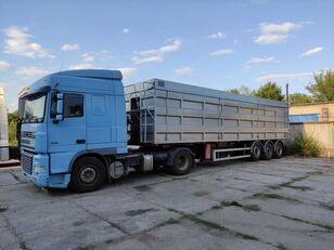 DAF XF 480 truck tractor + grain semi-trailer