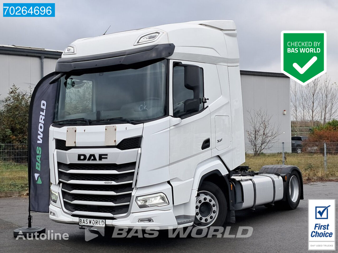 DAF XF 480 4X2 Mega 2x Tanks ACC LED Euro 6 truck tractor