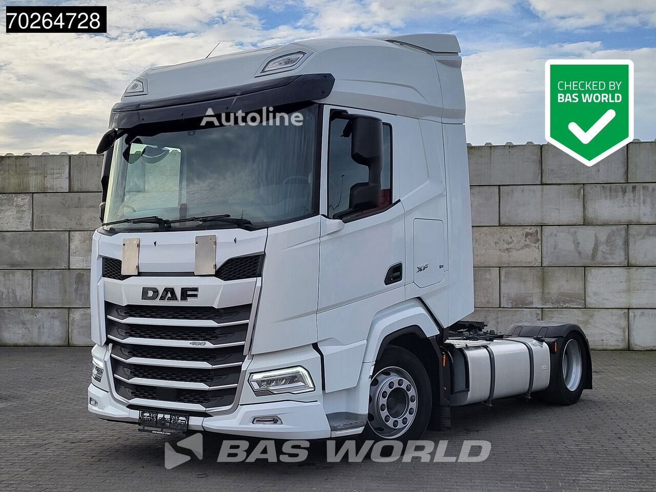 Камион влекач DAF XF 480 4X2 Mega 2xTanks ACC LED Euro 6 - Autoline