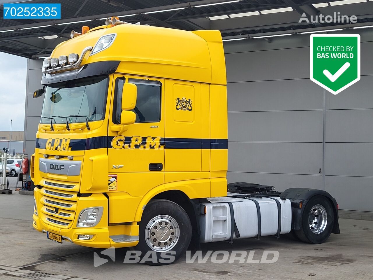 트랙터 트럭 DAF XF 480 4X2 NL-Truck ACC 2x Tanks Euro 6